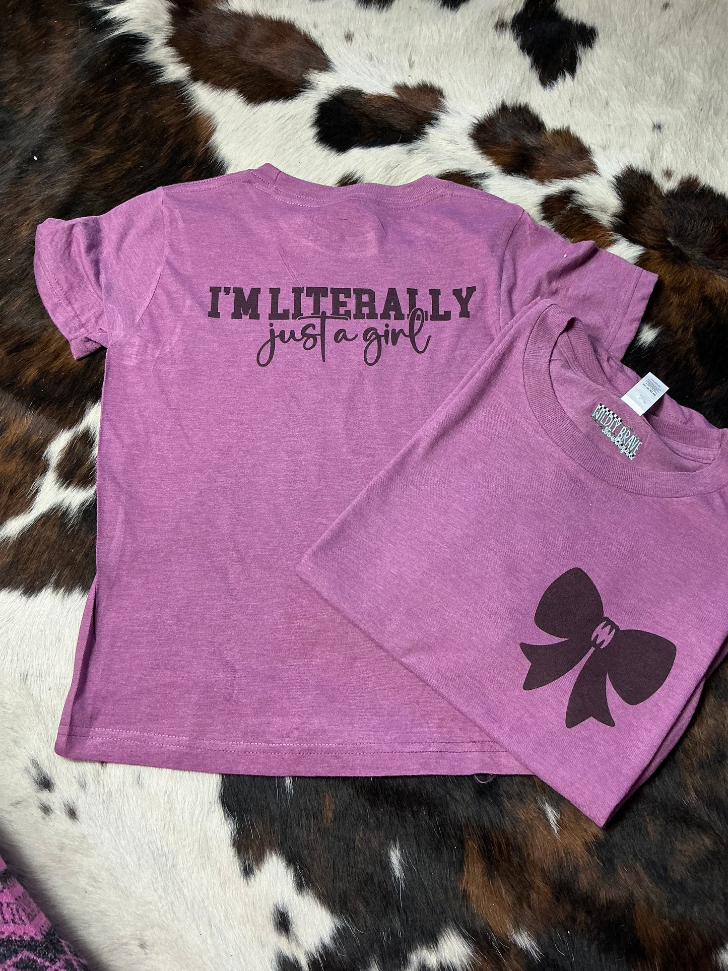 Just A Girl Youth Shirt