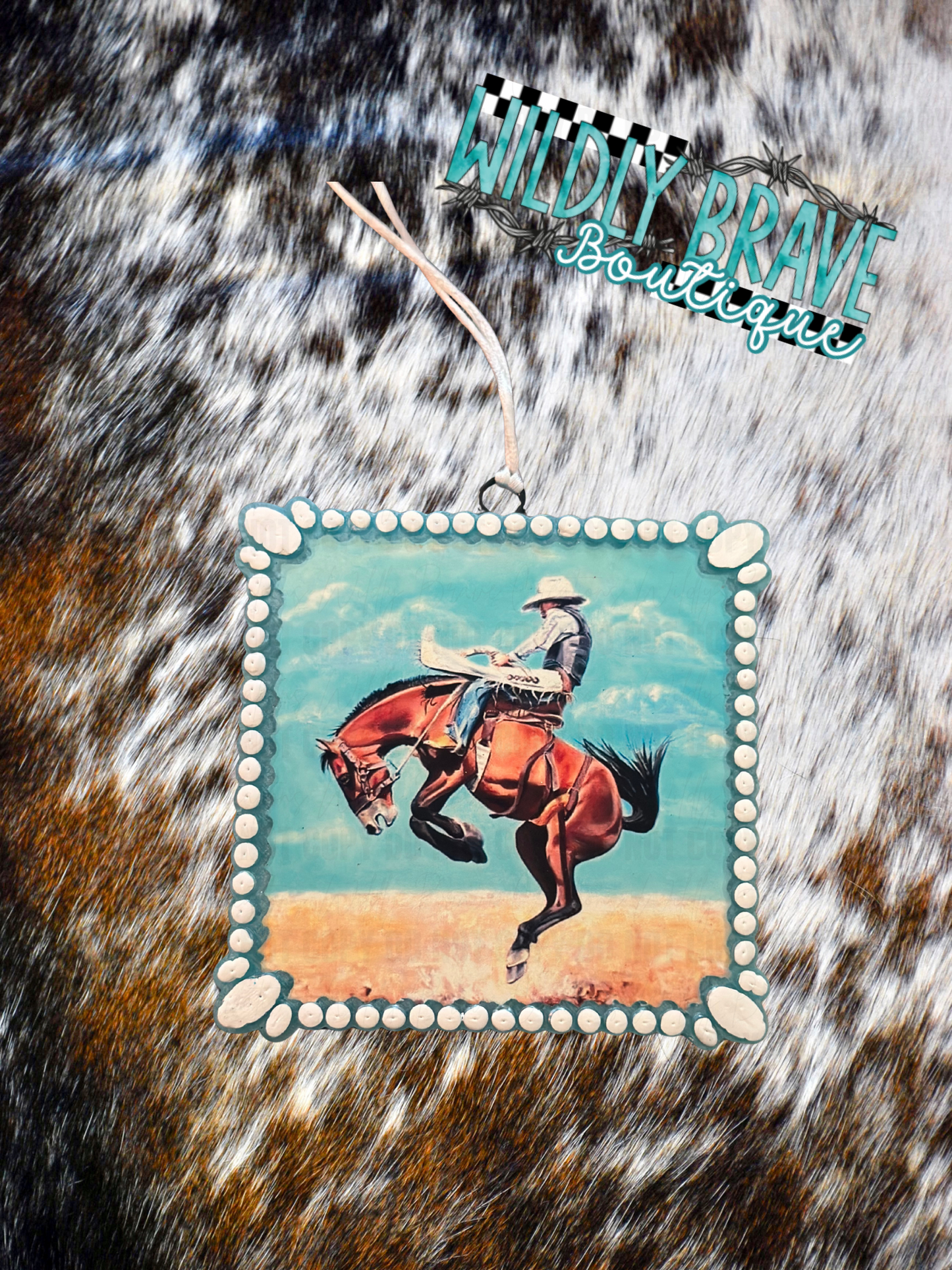 Rhinestone Square Freshie