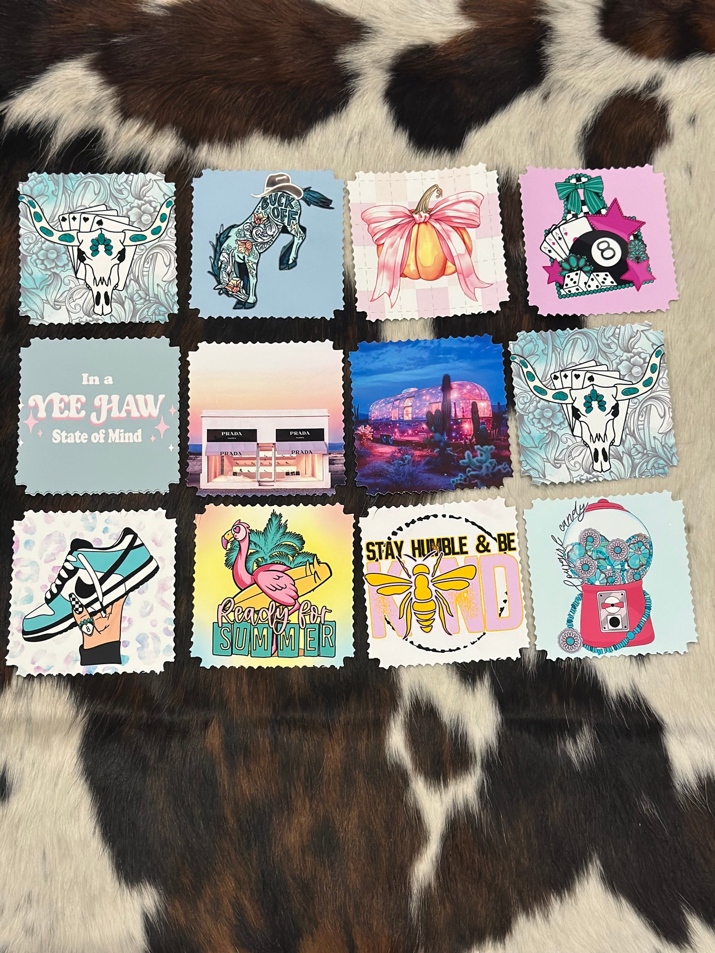 Rhinestone Square Freshie