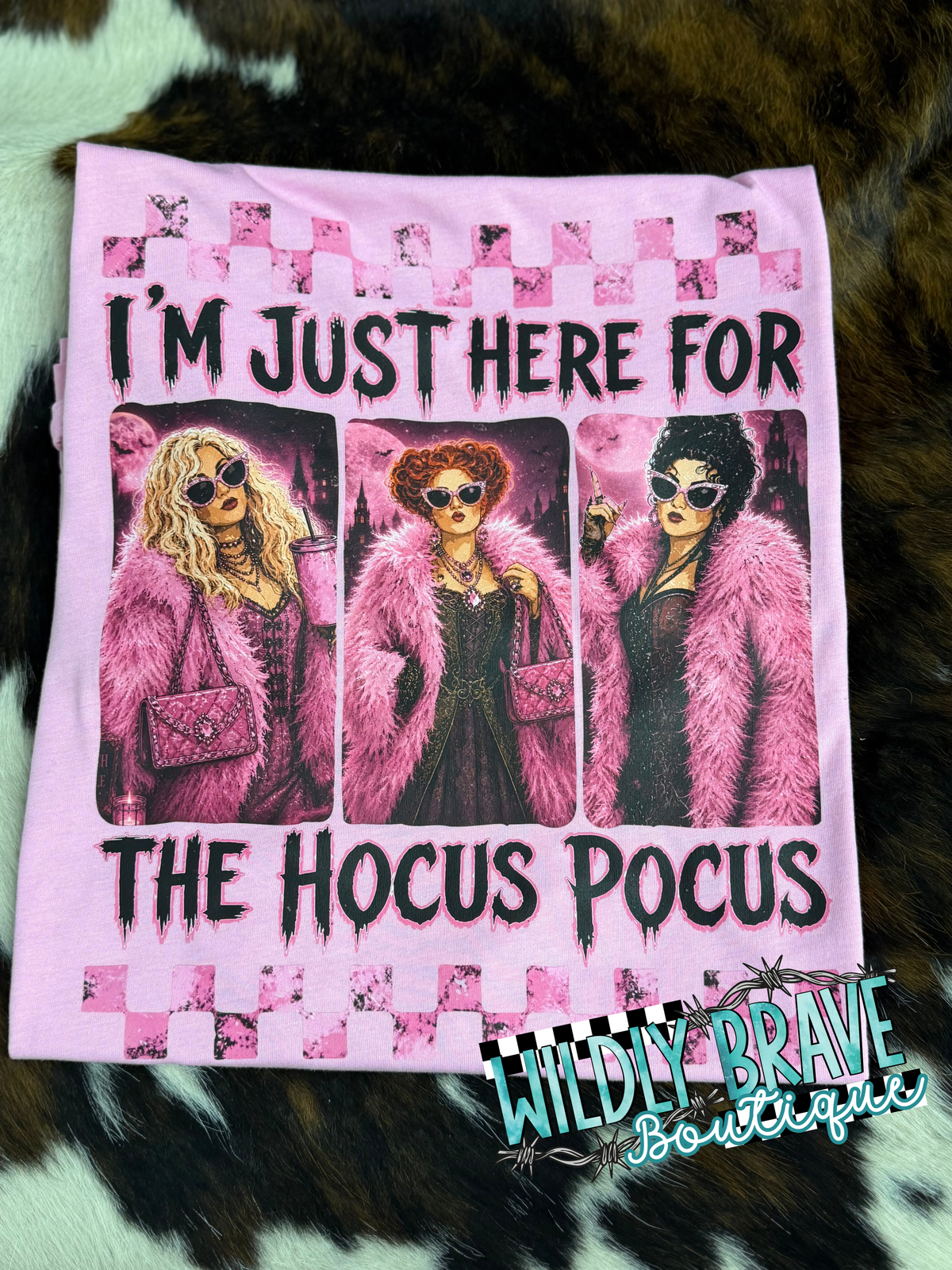 Just Here for the Witches Graphic Tee