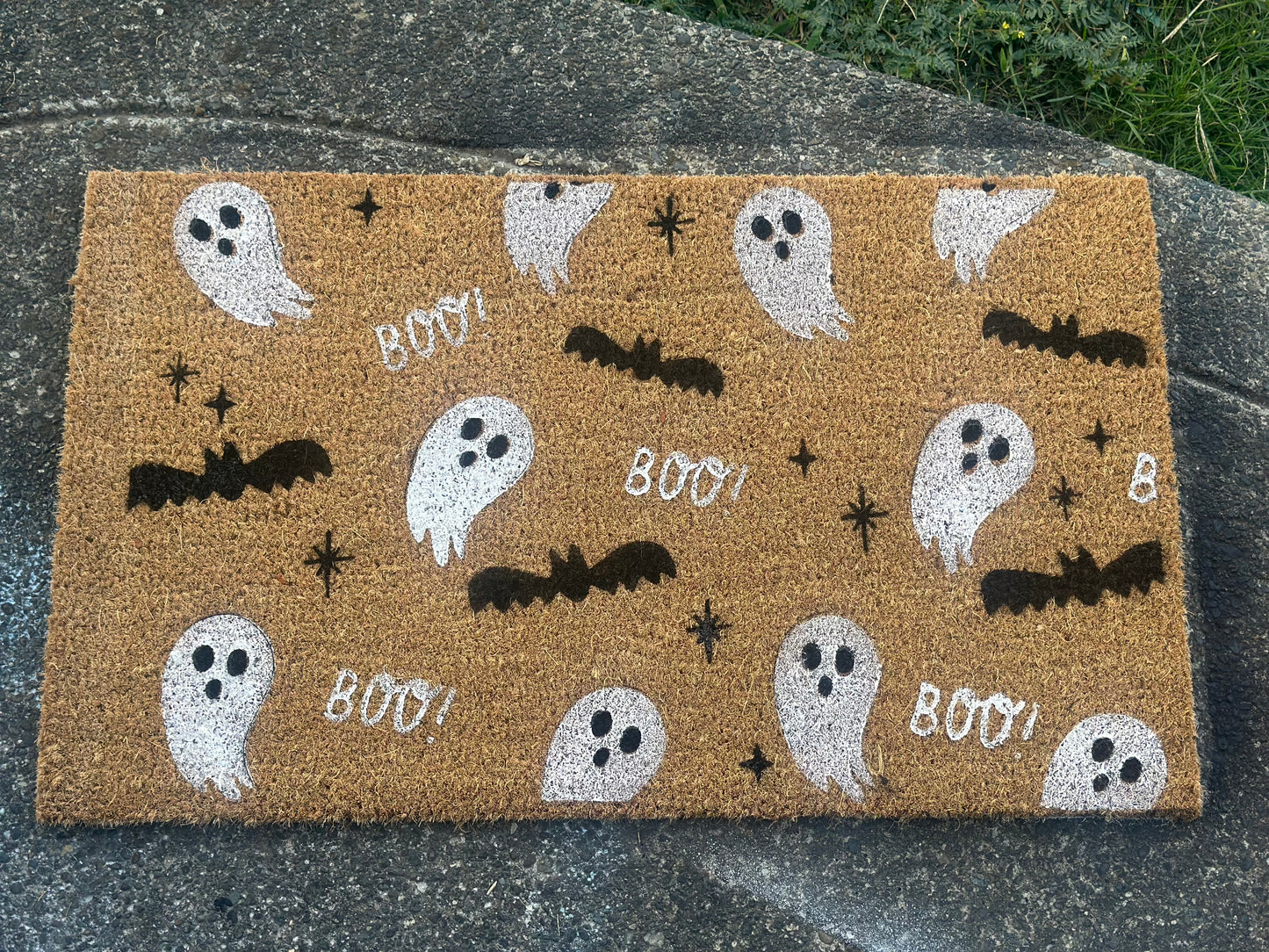 Boo Door Mat