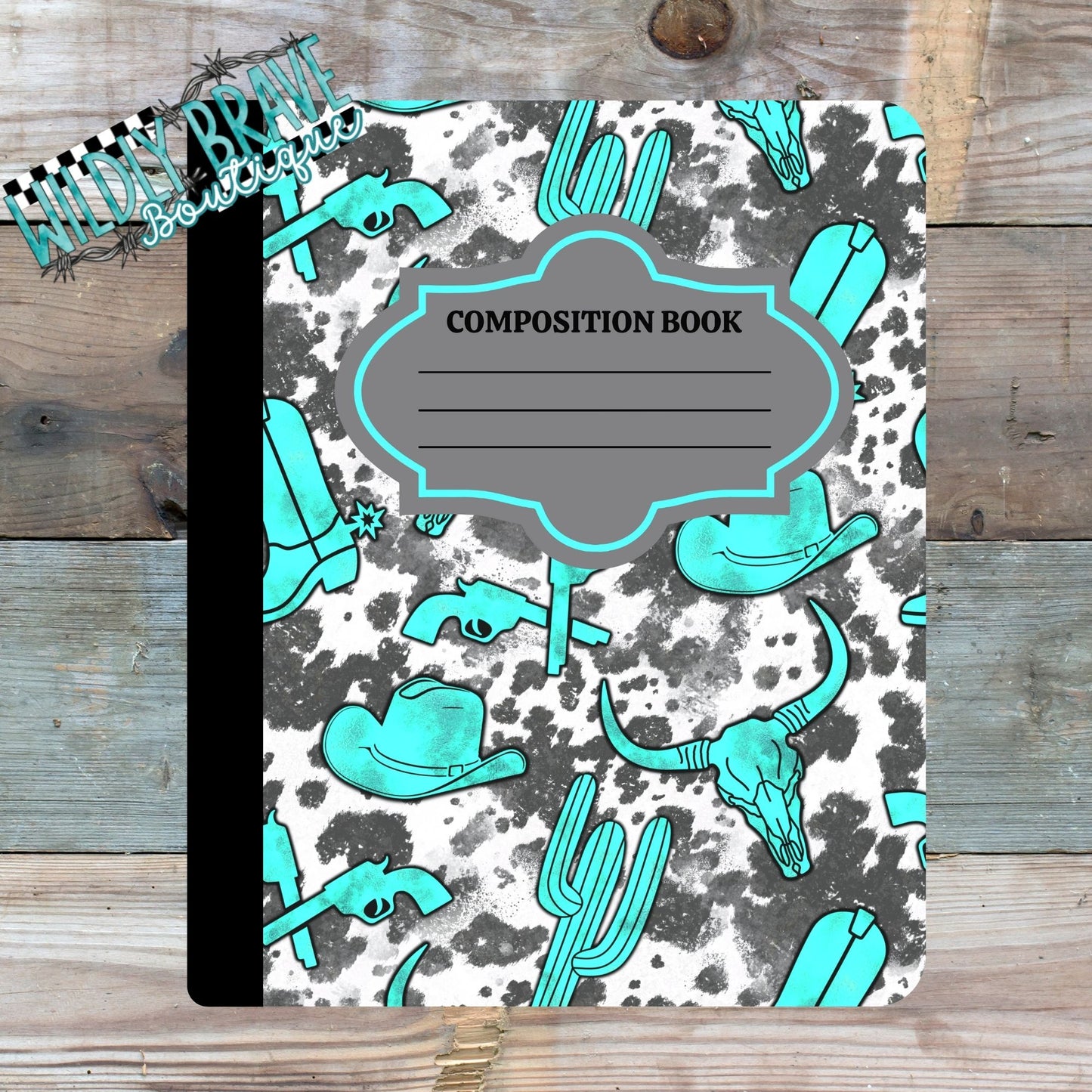 Turquoise Cowgirl Composition
