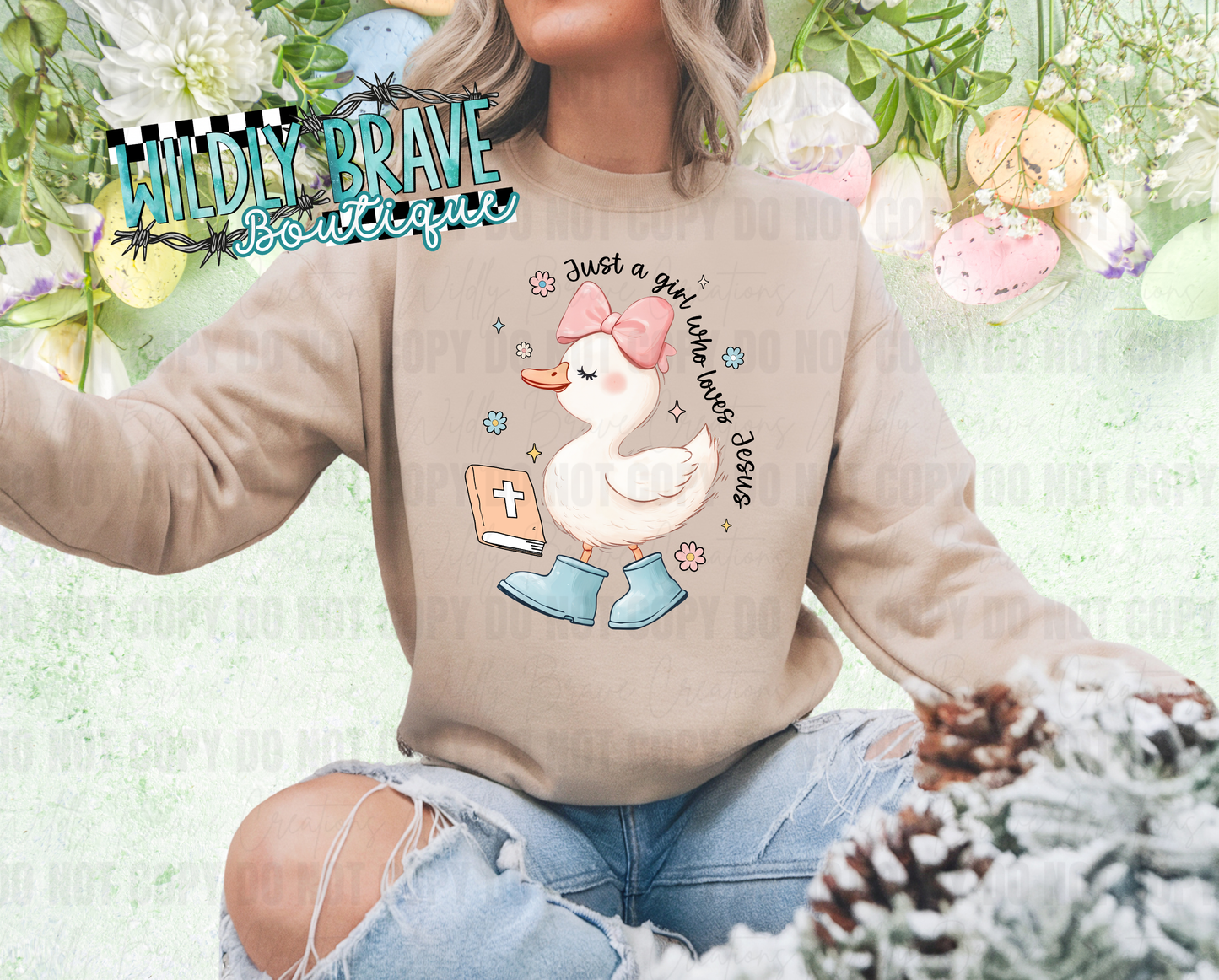 Just A Girl Crewneck