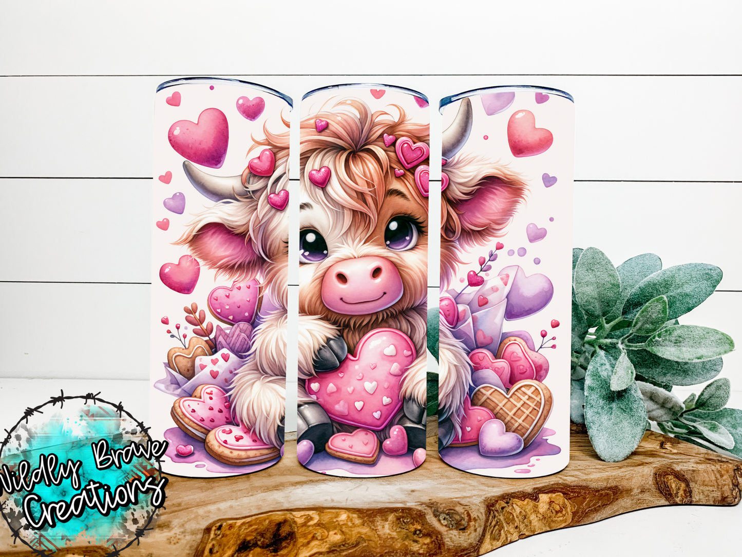 Baby highland cow 20oz tumbler