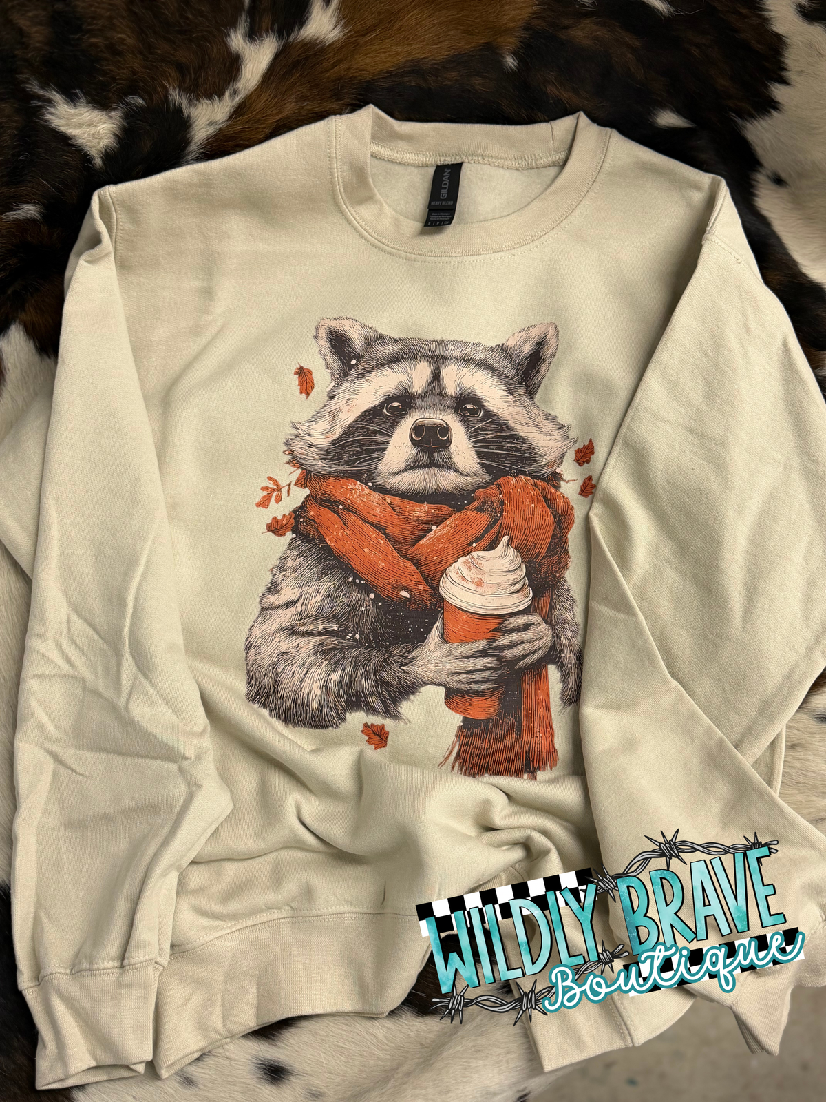 Cozy Little Bandit Fall Crewneck