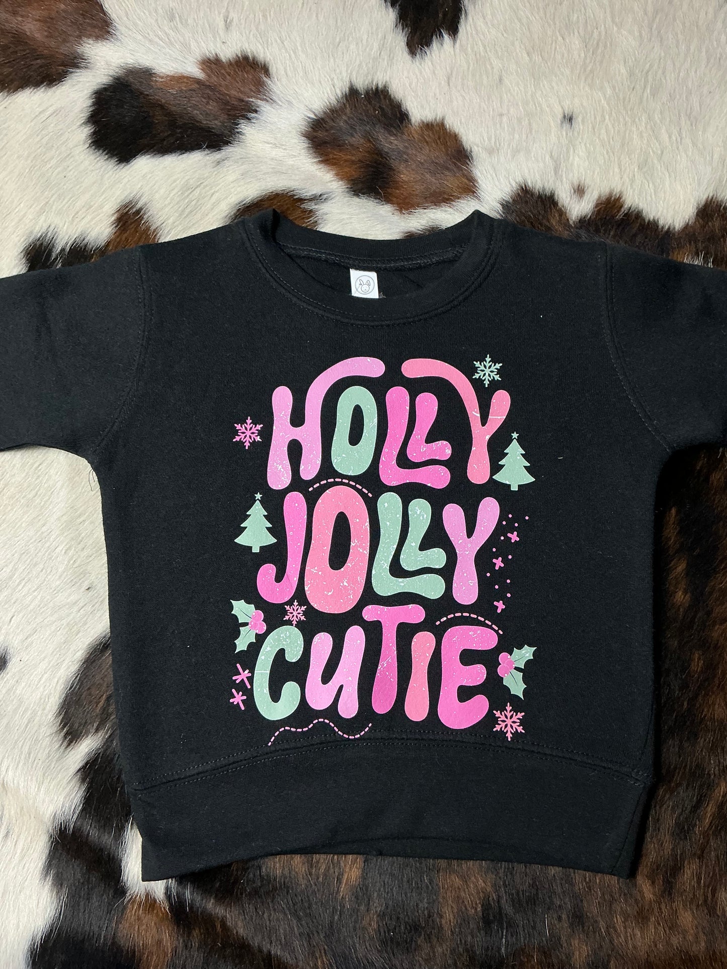 Holly Jolly Kids Crewneck