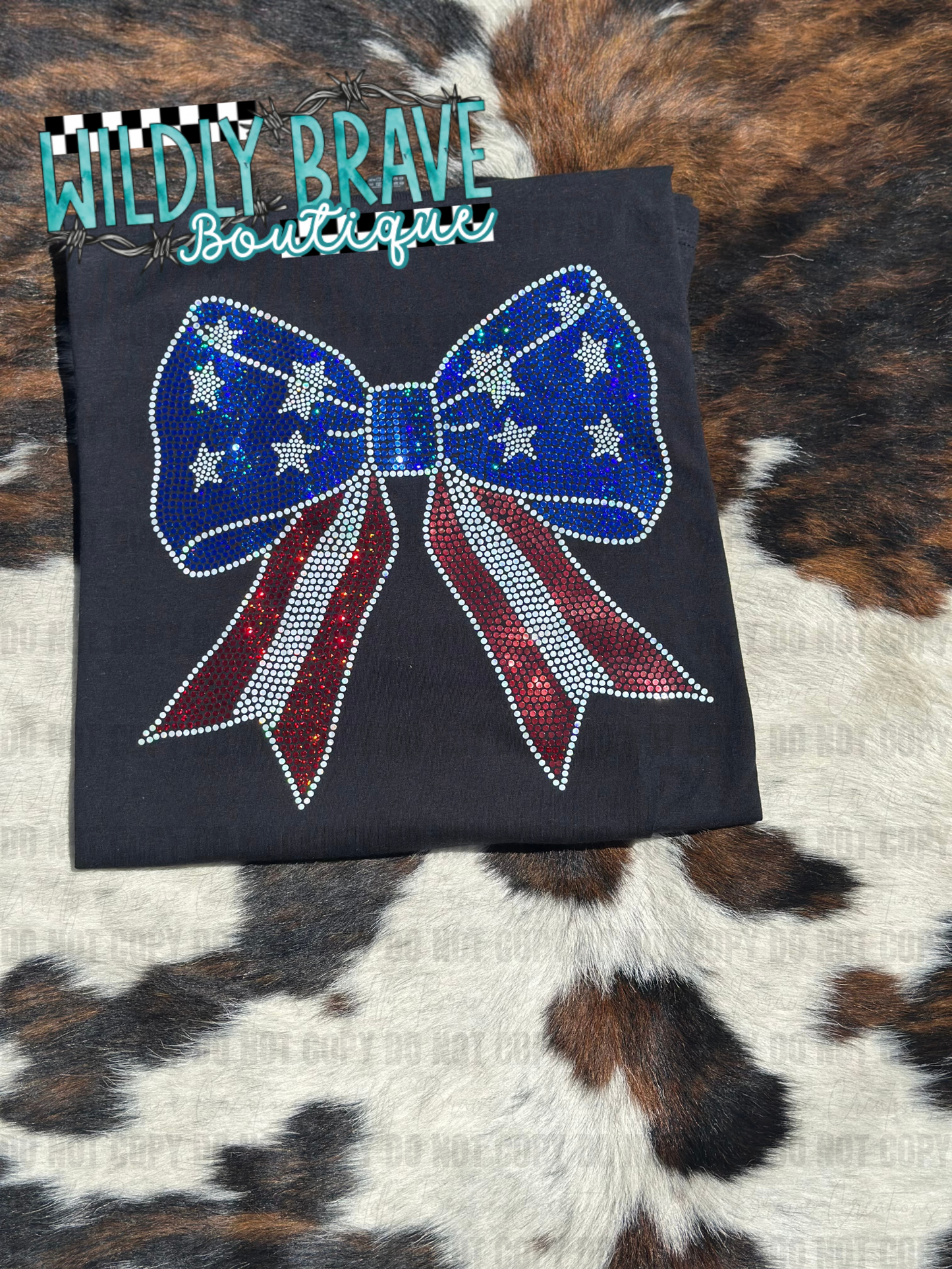 Spangle USA Bow Tshirt