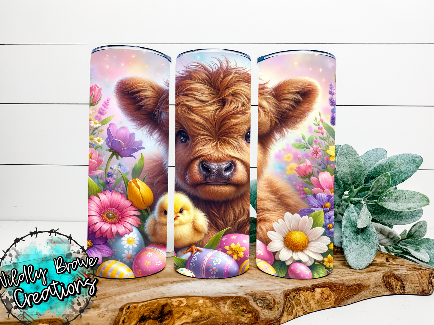 Easter Cow 20oz Tumbler