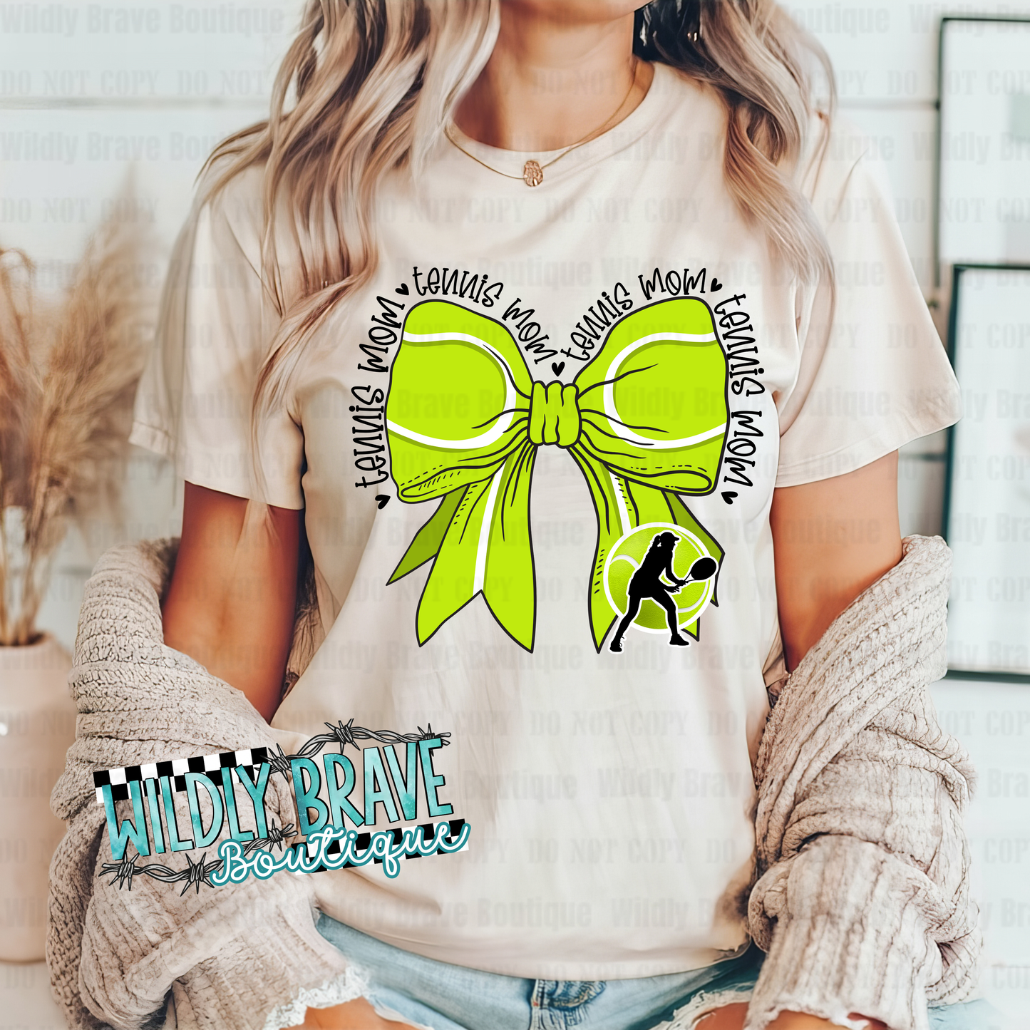 Tennis Mama Bella Canvas Shirt