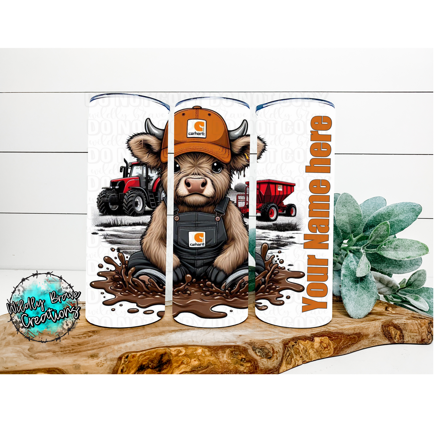 Cute Cow 20oz Tumbler