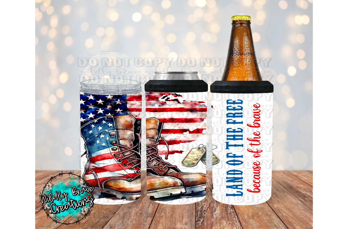 Land Of The Free Tumbler