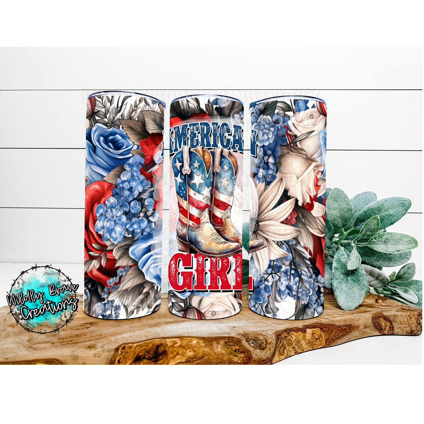 American Girl Tumbler