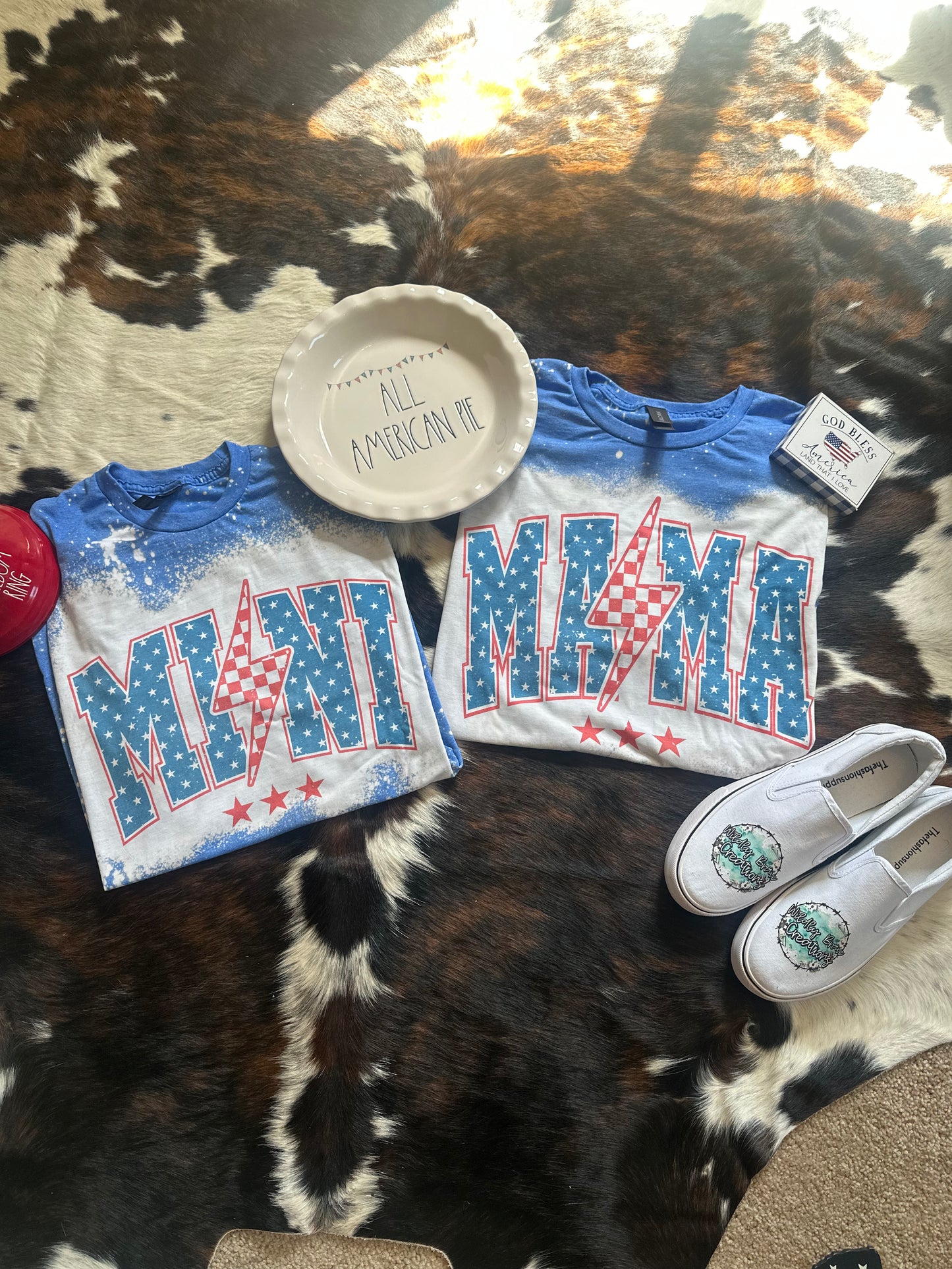 Mama and Mini Bolt Matching Shirts