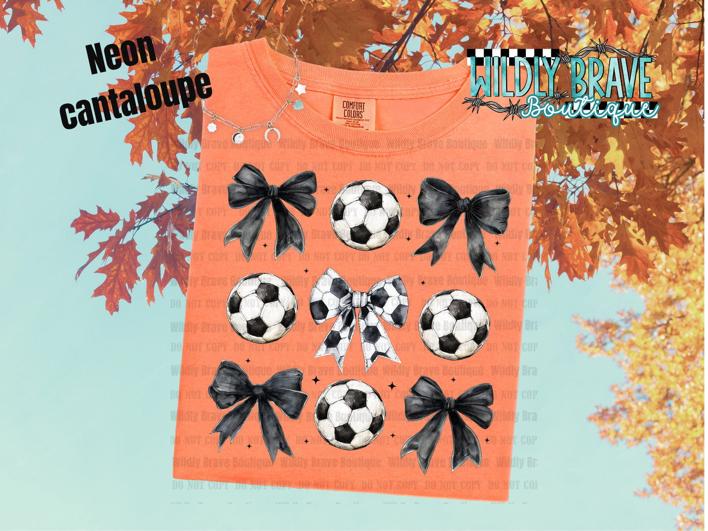 Soccer Bows Graphic Tee or Crewneck