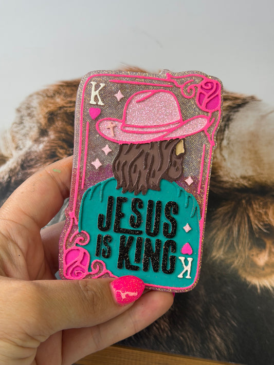 Jesus Is King Freshie