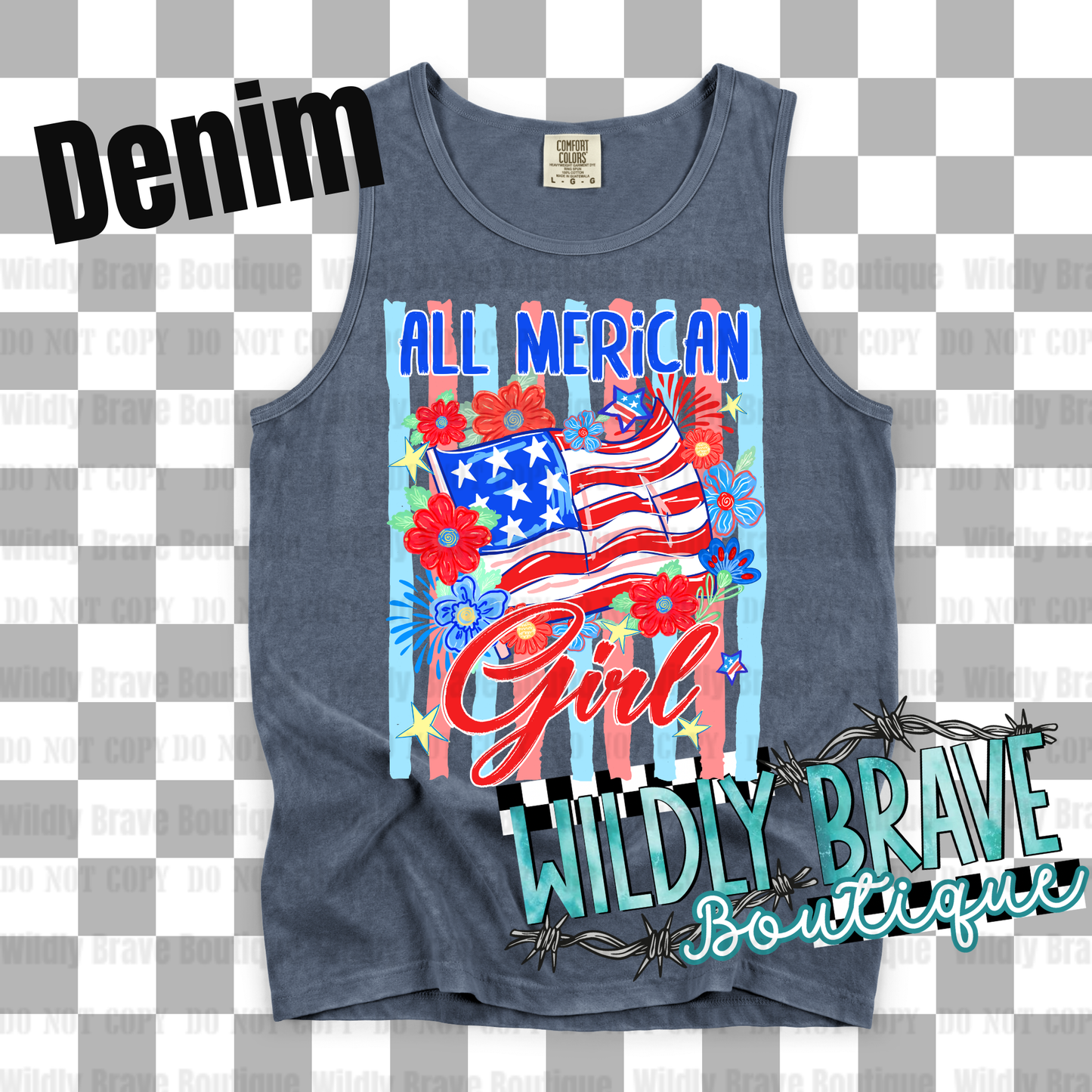 All American Girl Graphic