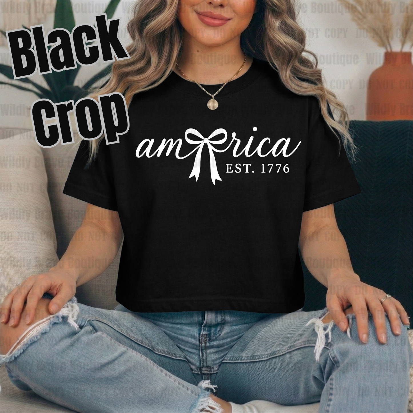 America Bow Graphic
