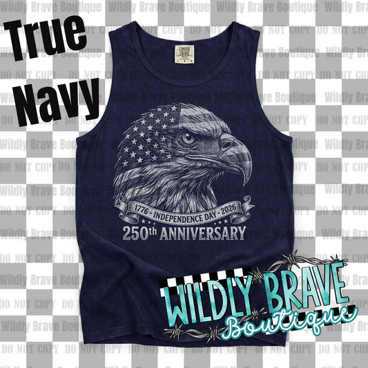 Eagle Flag Freedom Graphic Comfort Colors