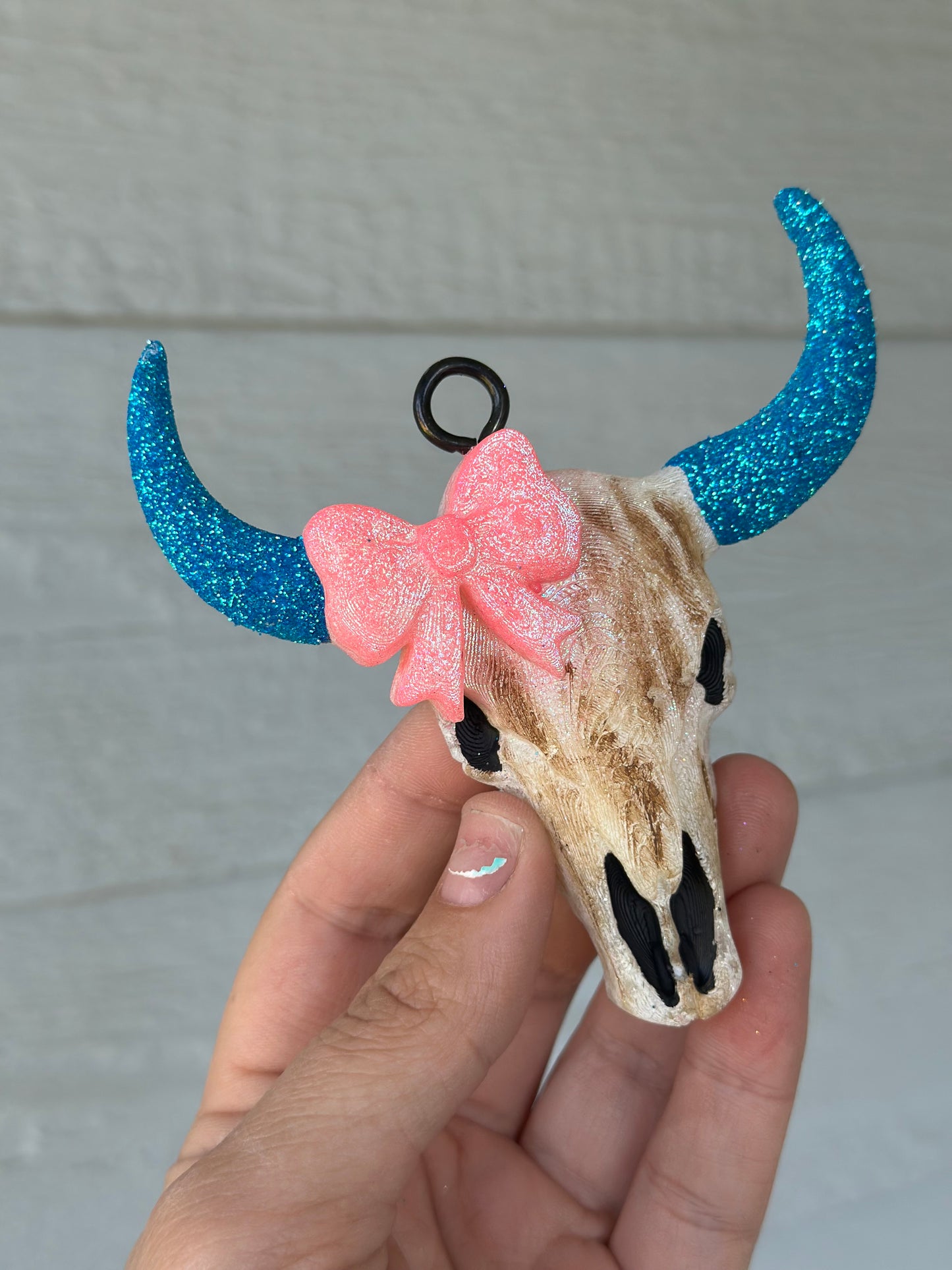 3D Bull Skull Freshie
