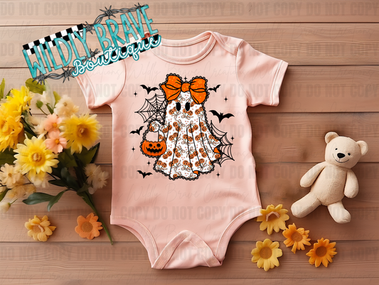 Girl Ghost Ghost Infant to Youth Shirt