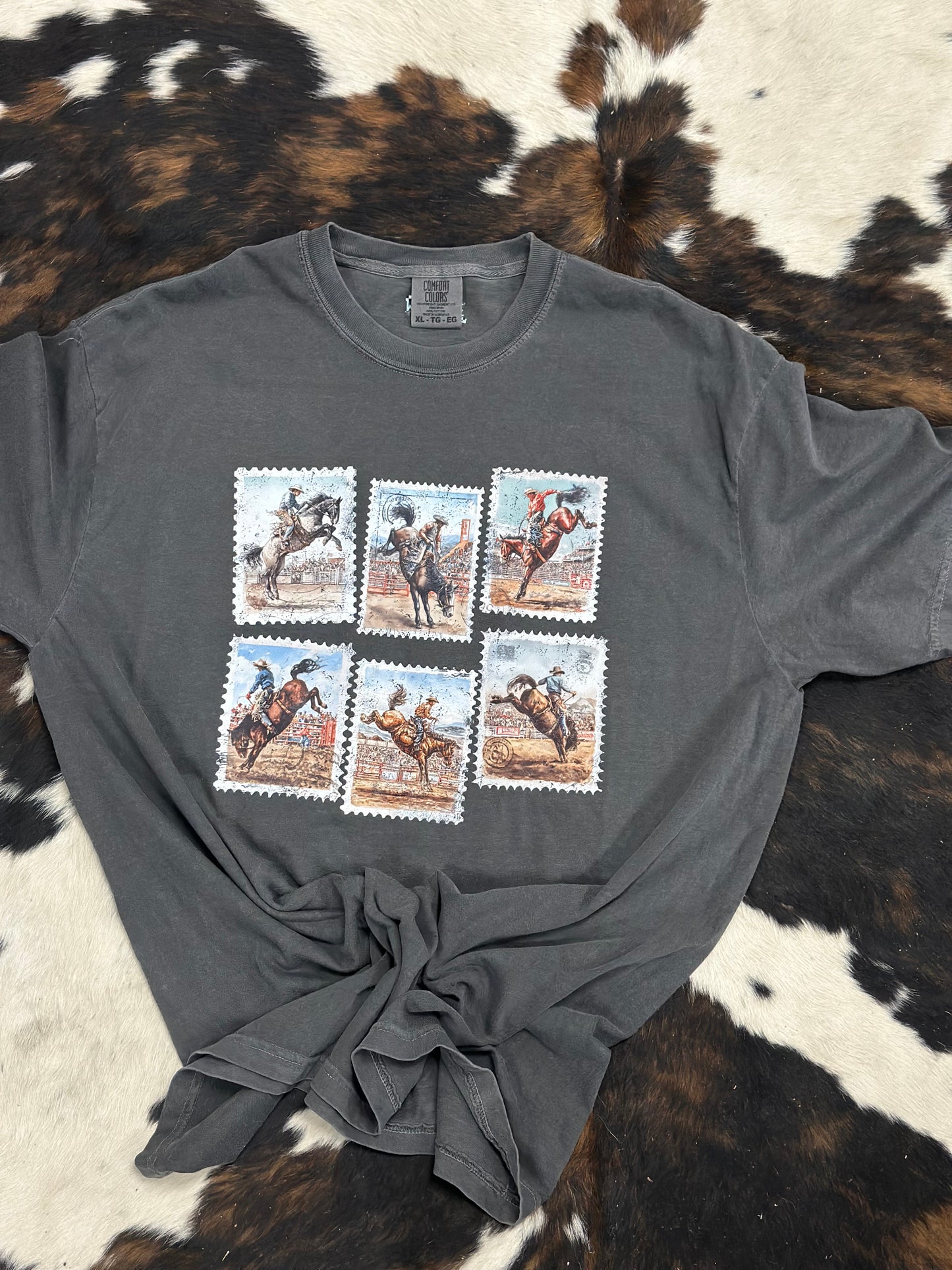 Vintage Western Stamp Graphic Tee