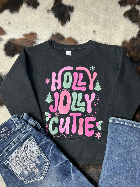 Holly Jolly Kids Crewneck
