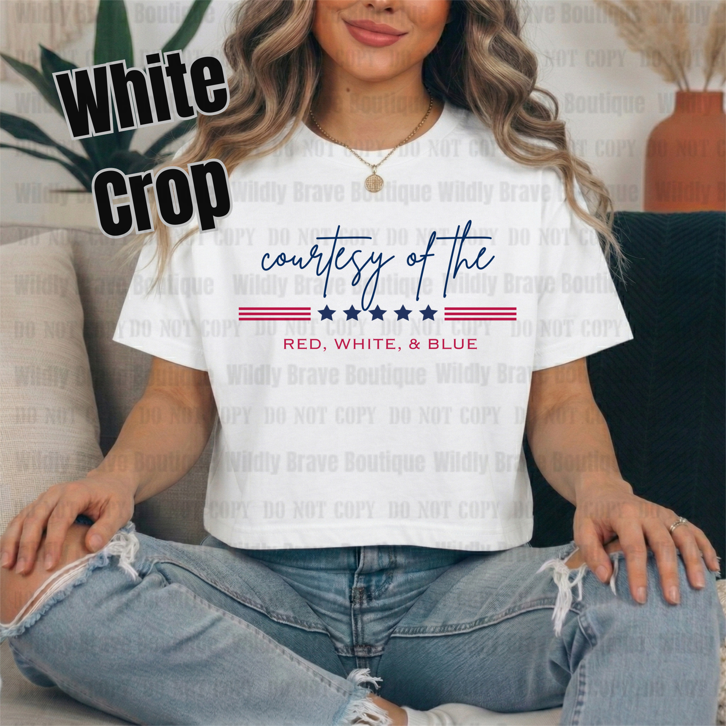 Courtesy of the Red, White and Blue Graphic