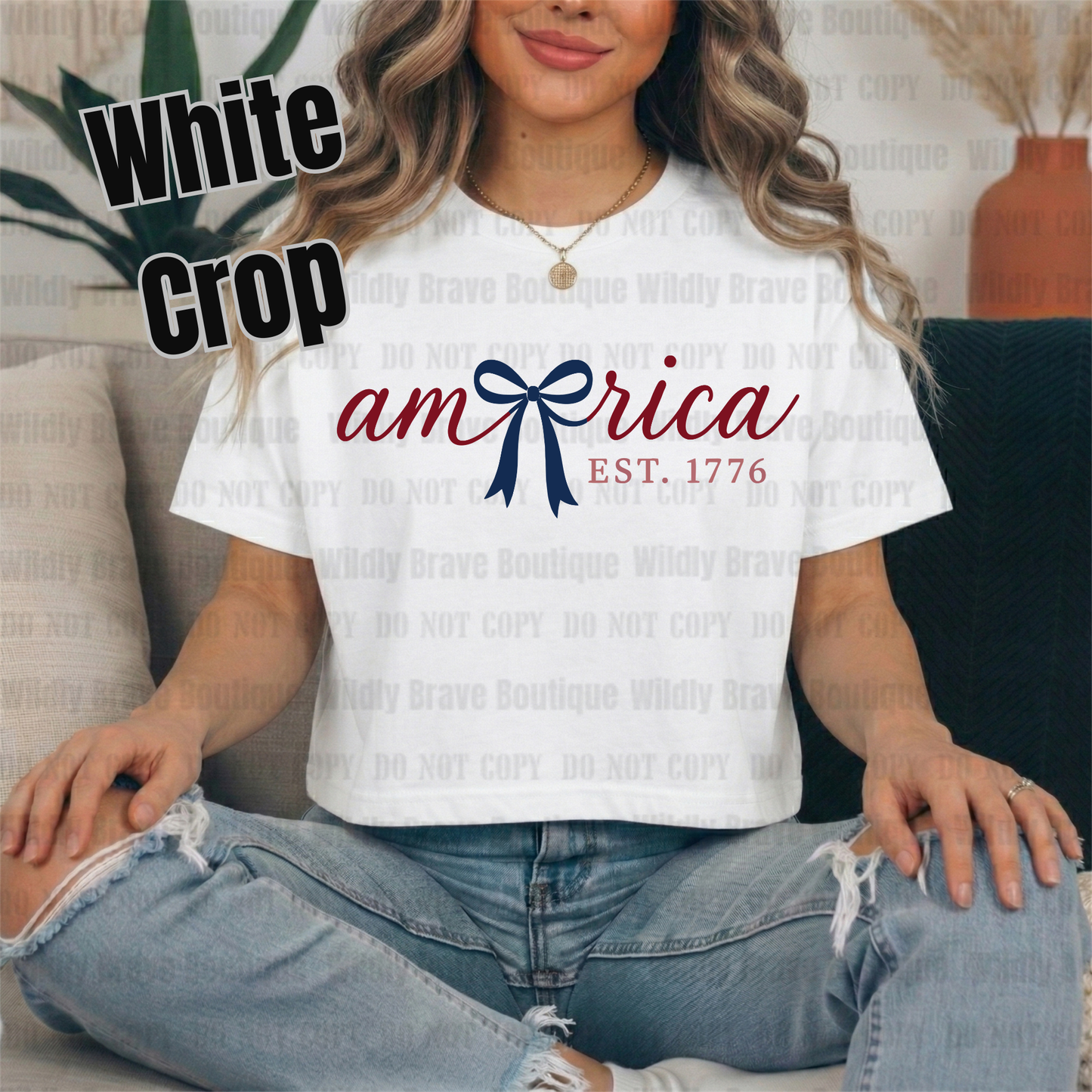 America Bow Graphic