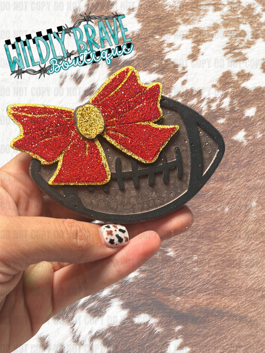 Football Bow Freshie