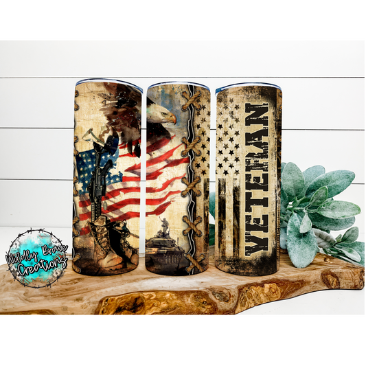 Veteran Matte 20oz tumbler