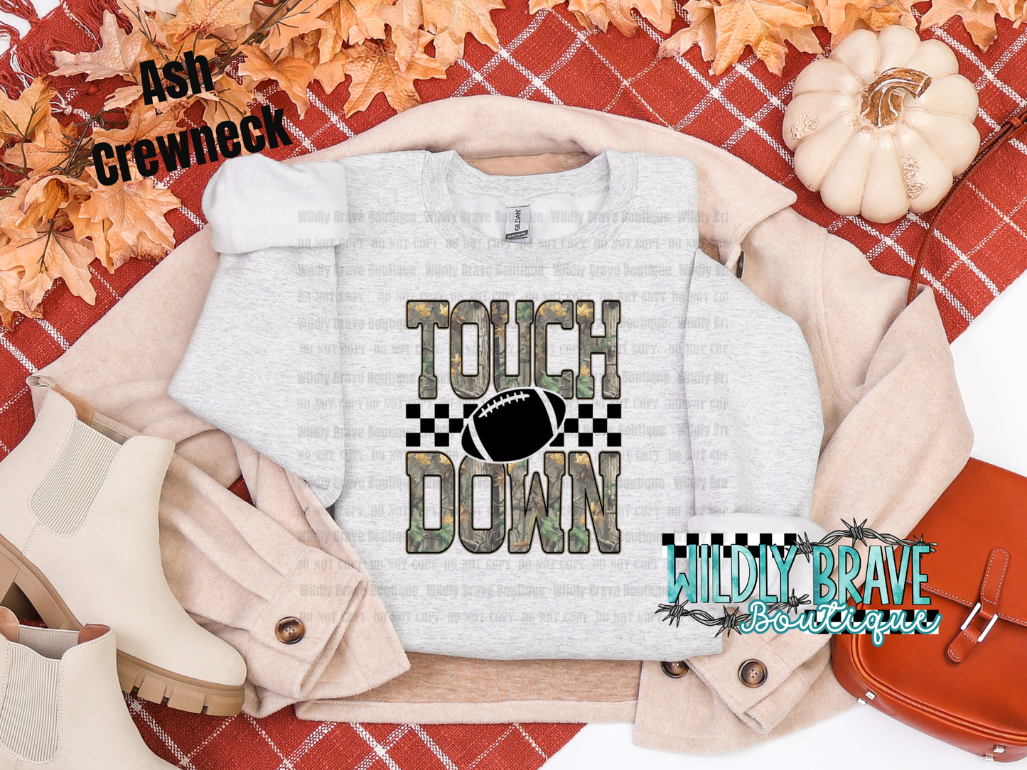 Touchdown Graphic Tee or Crewneck