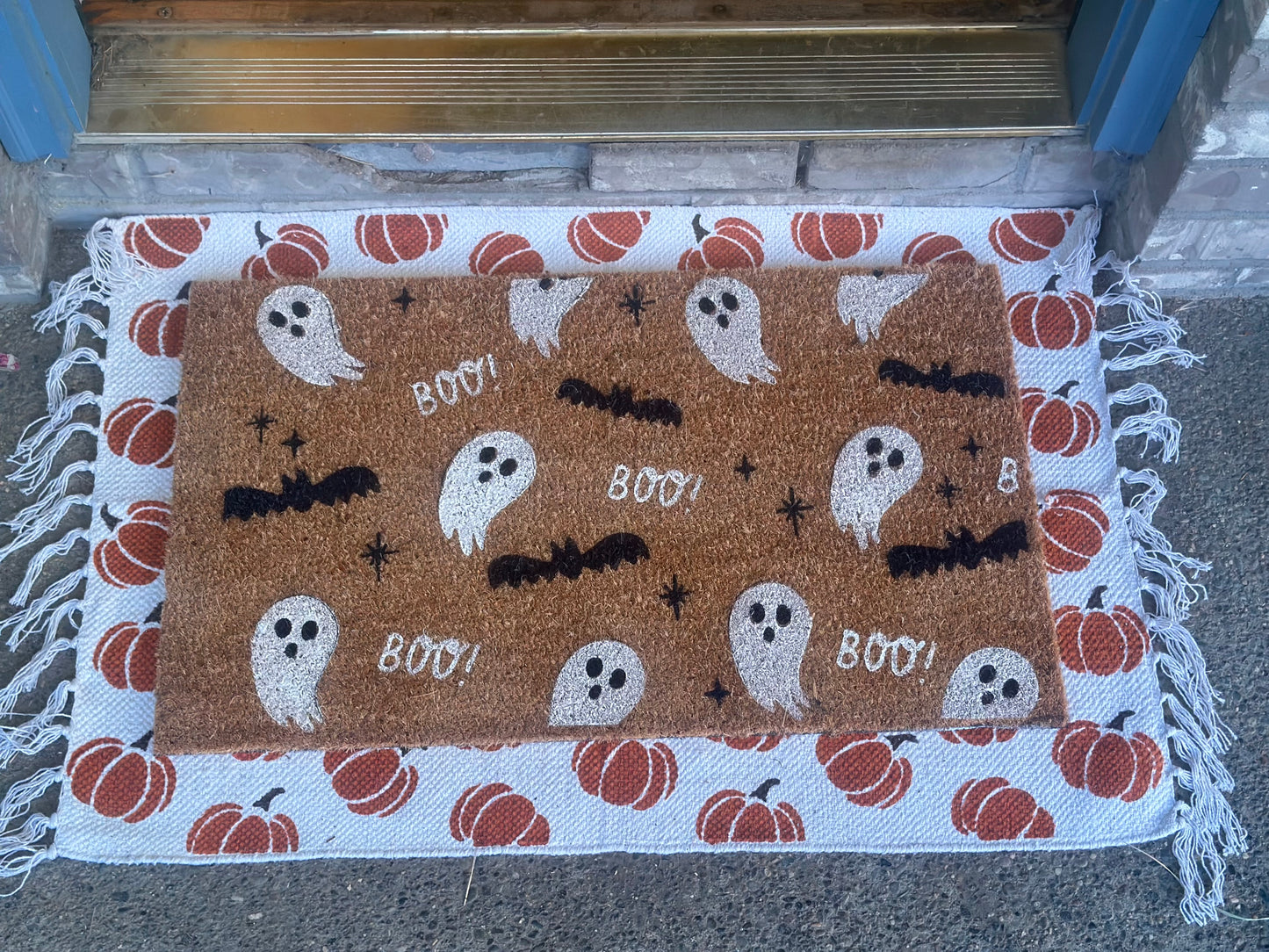 Boo Door Mat