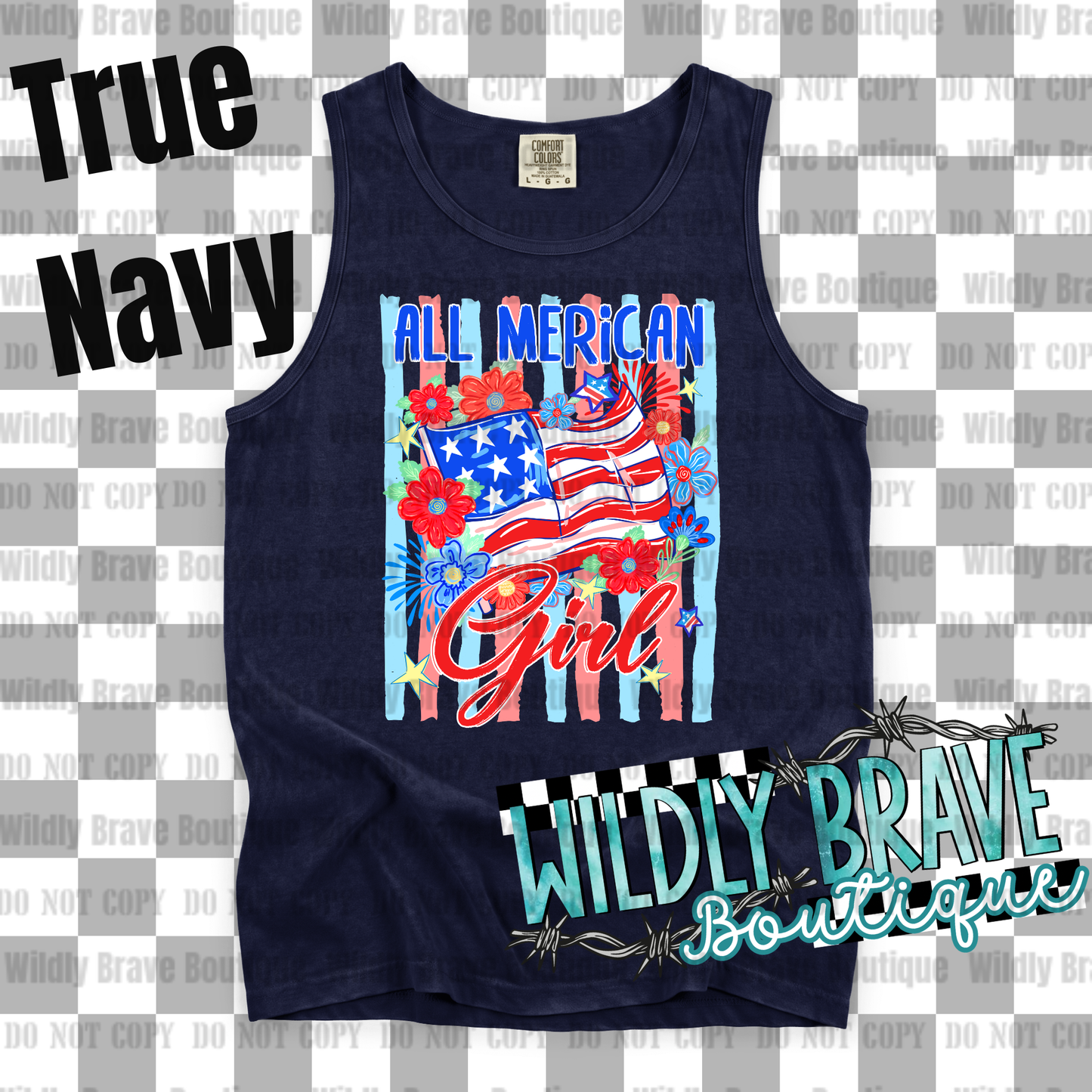 All American Girl Graphic