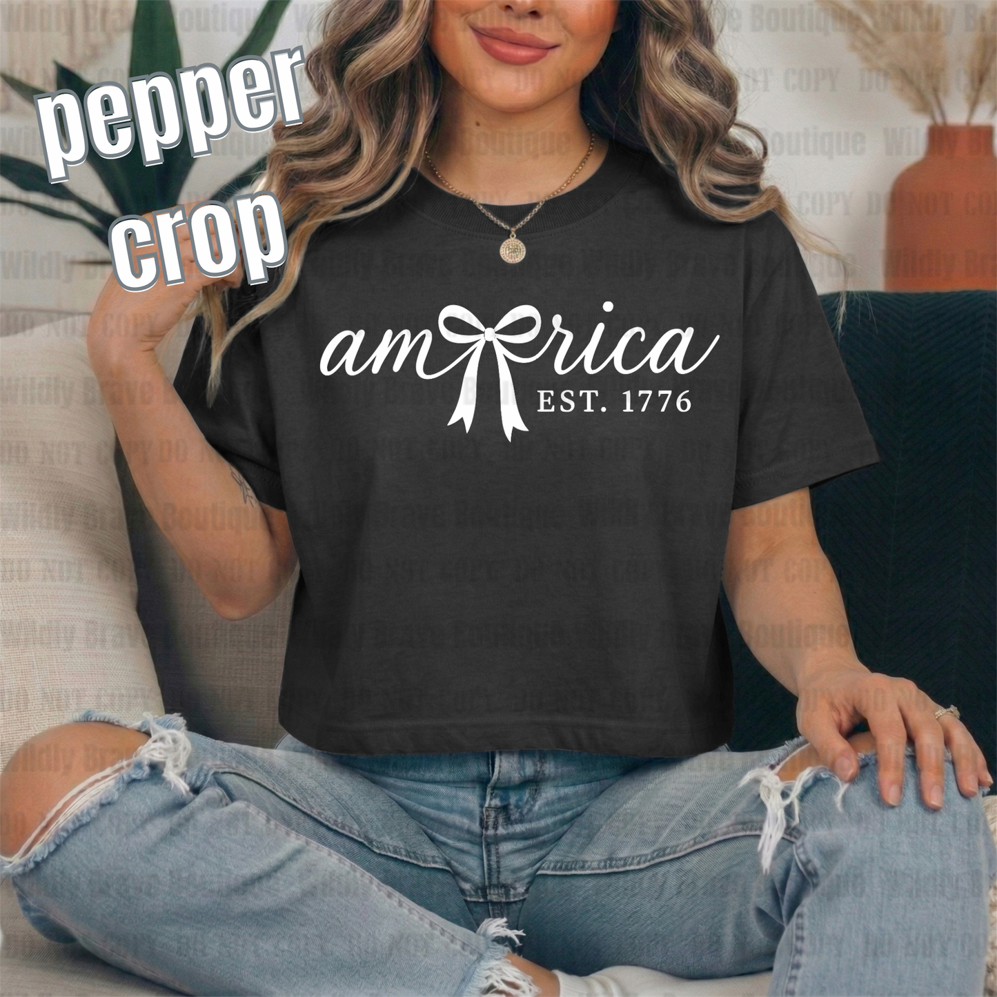 America Bow Graphic