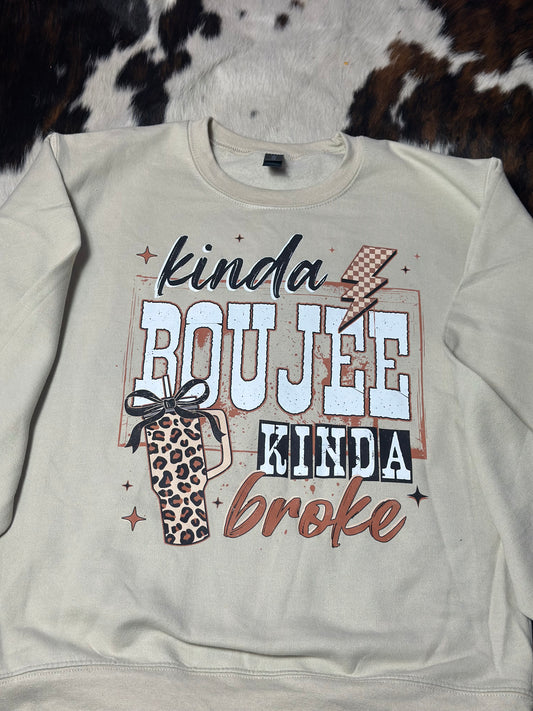 Kinda Boujee Crewneck