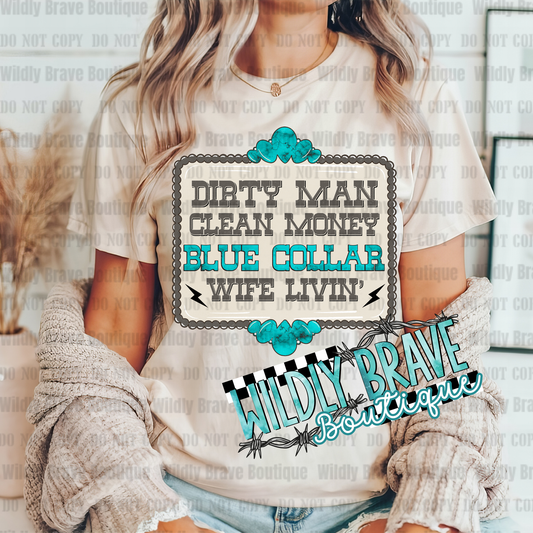 Dirty Man Graphic Tee