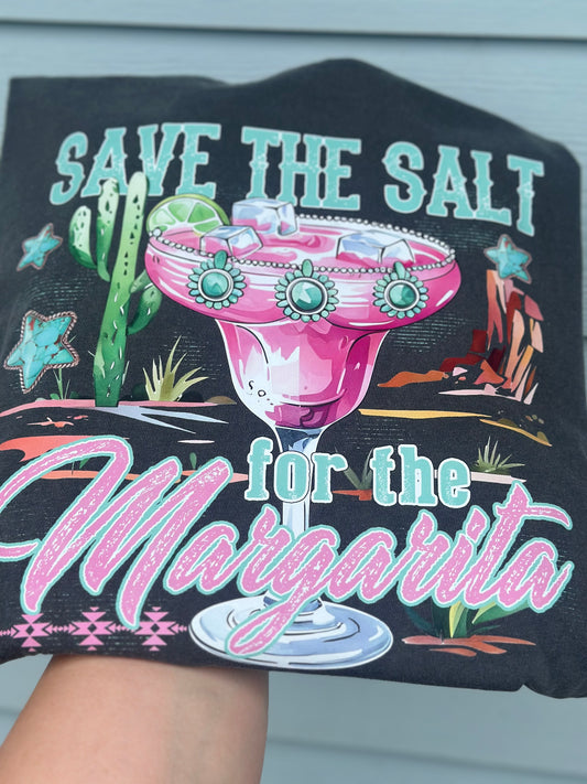 Pink Save the Salt T-shirt