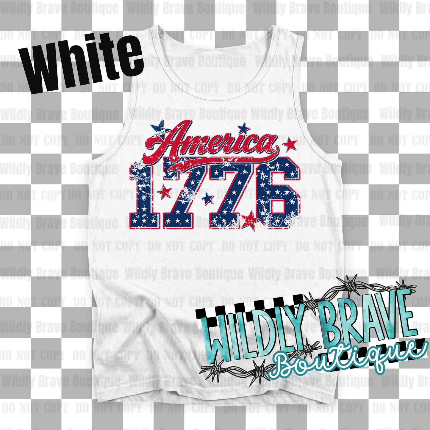 America 1776 Graphic
