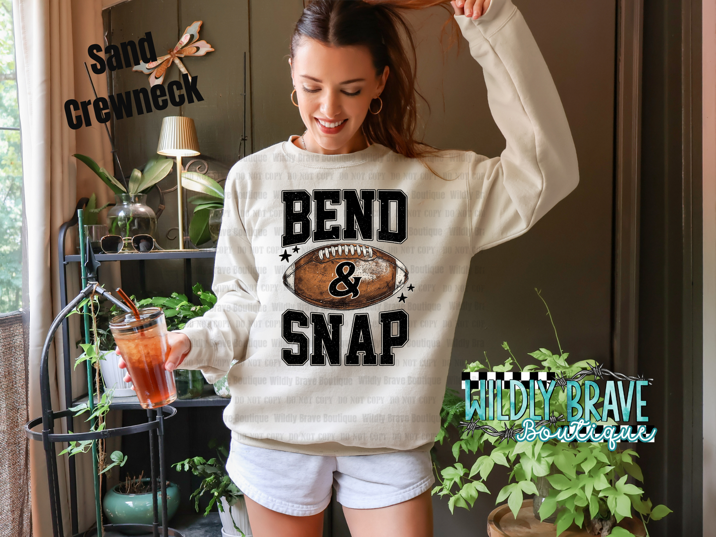 Bend & Snap Graphic Tee OR Crewneck