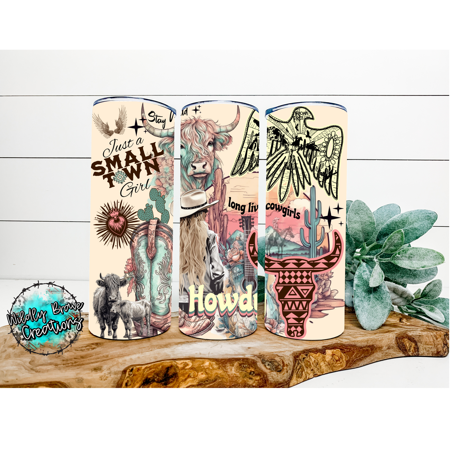 Howdy 20oz tumbler