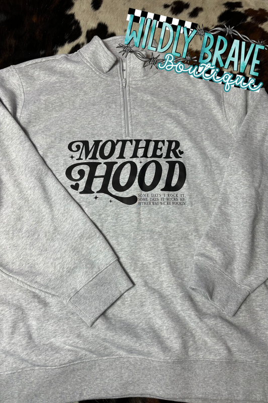 Mother Hood Ash 1/4 Zip