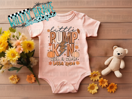 Little Pumpkin Infant to Youth Shirt