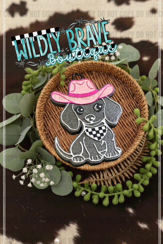 Dachshund Cowboy Freshie