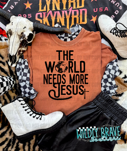 World Need Jesus T-Shirt