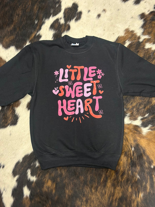 Little Sweet Heart Youth Crewneck