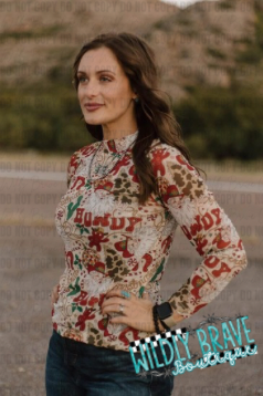 Howdy Mesh Top Adult