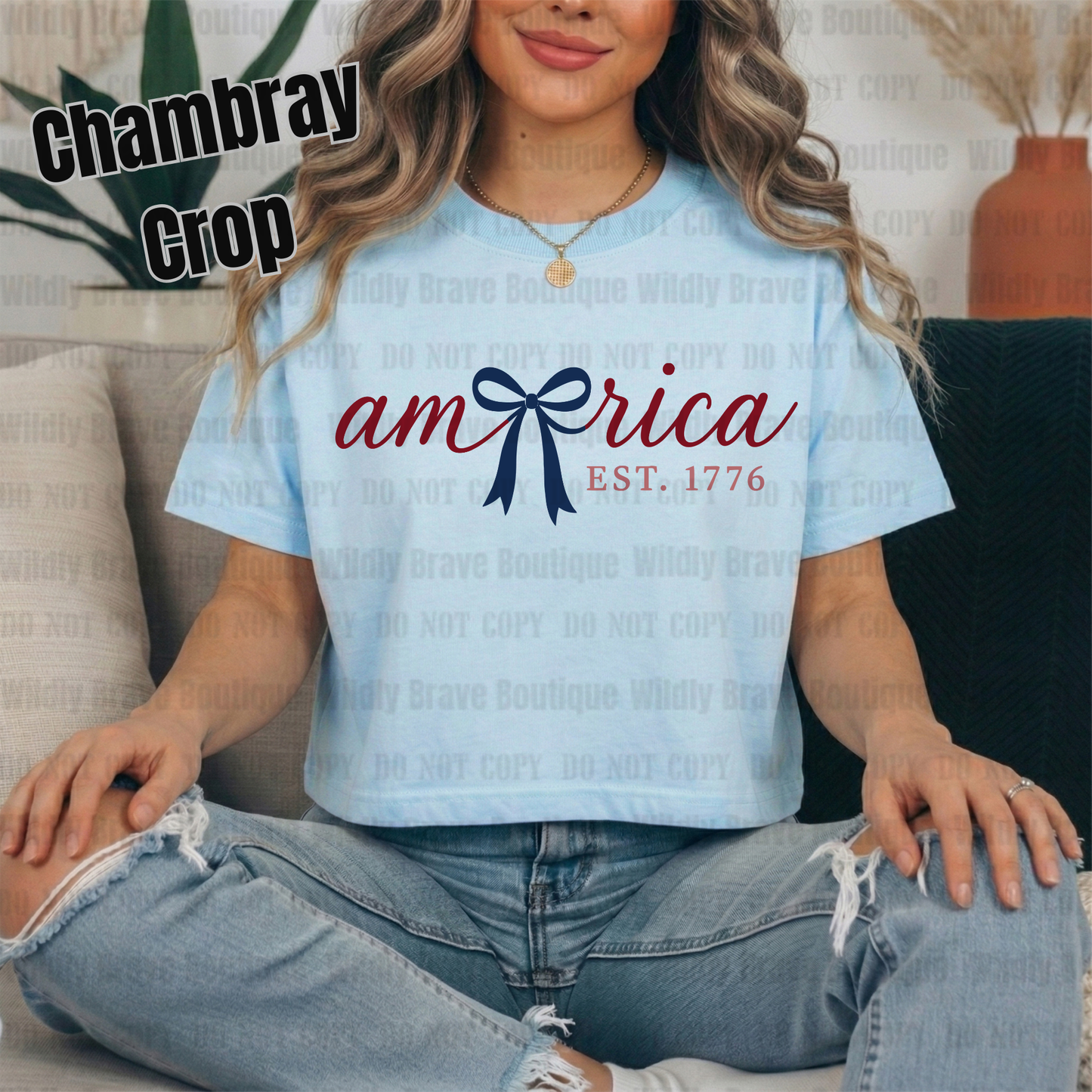 America Bow Graphic