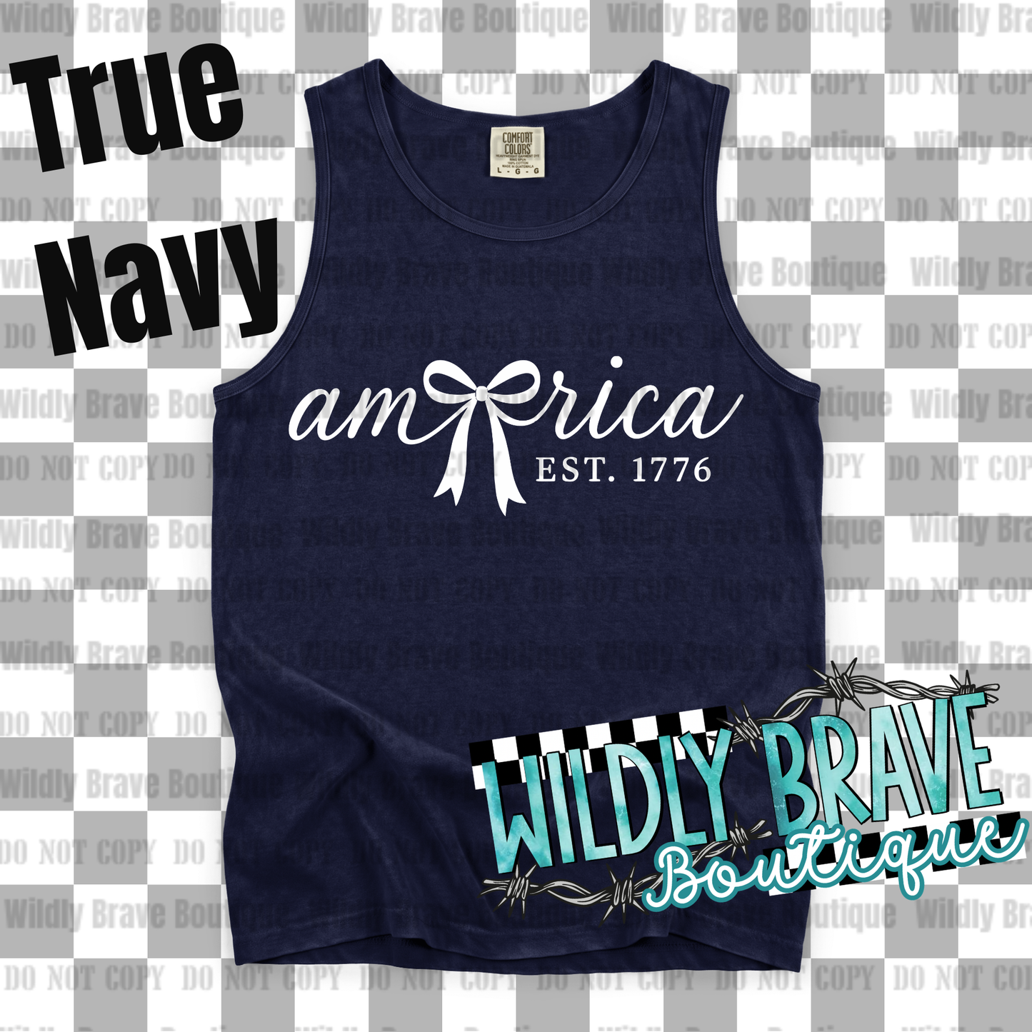 America Bow Graphic