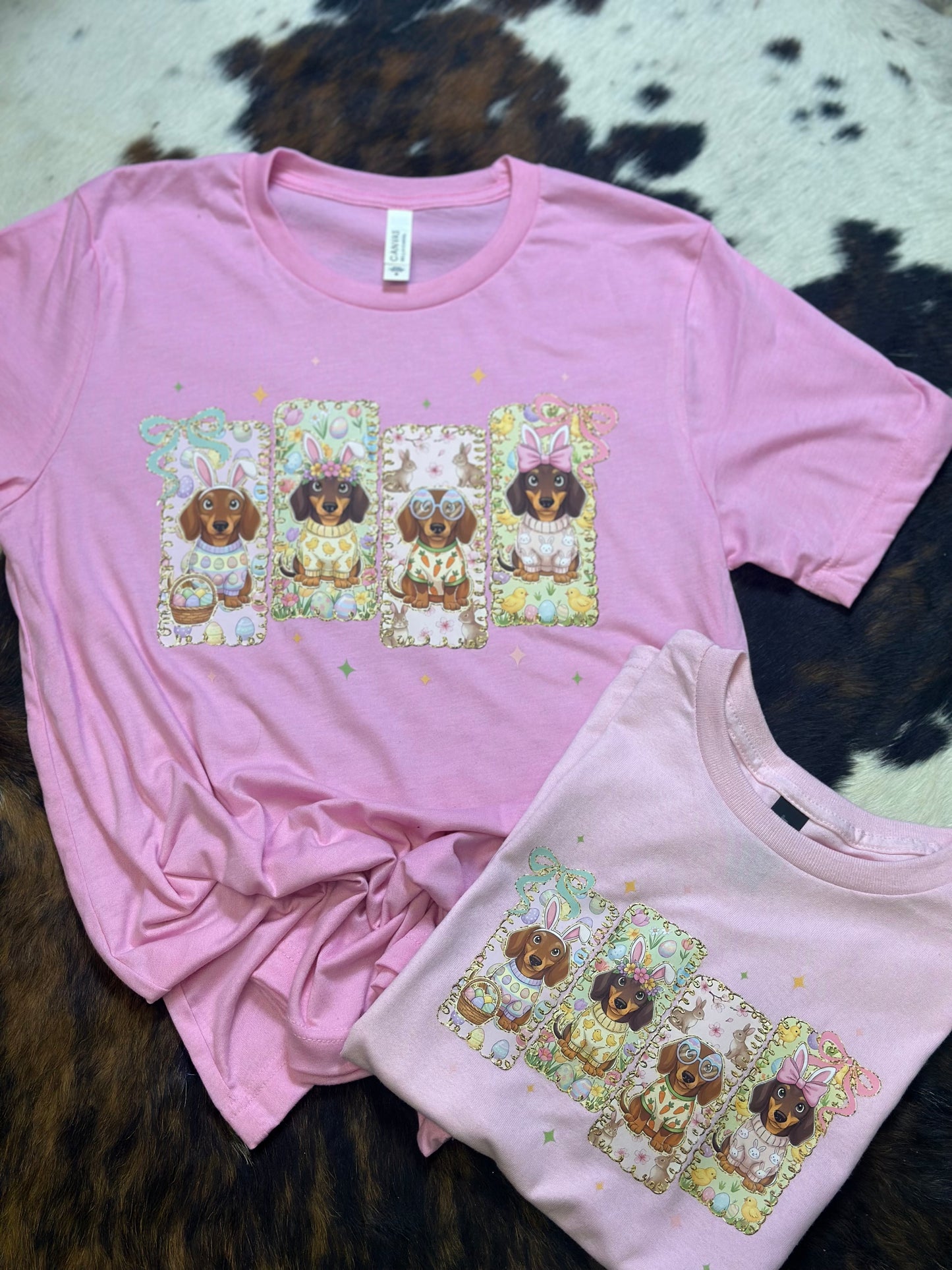 Dachshund Easter Youth/Adult Tee