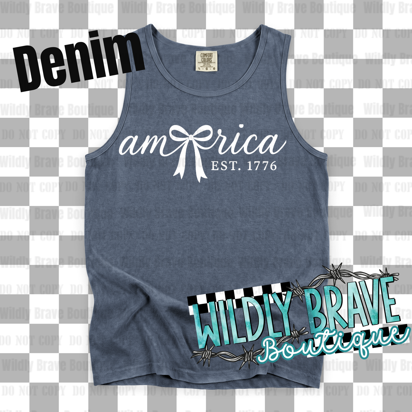 America Bow Graphic